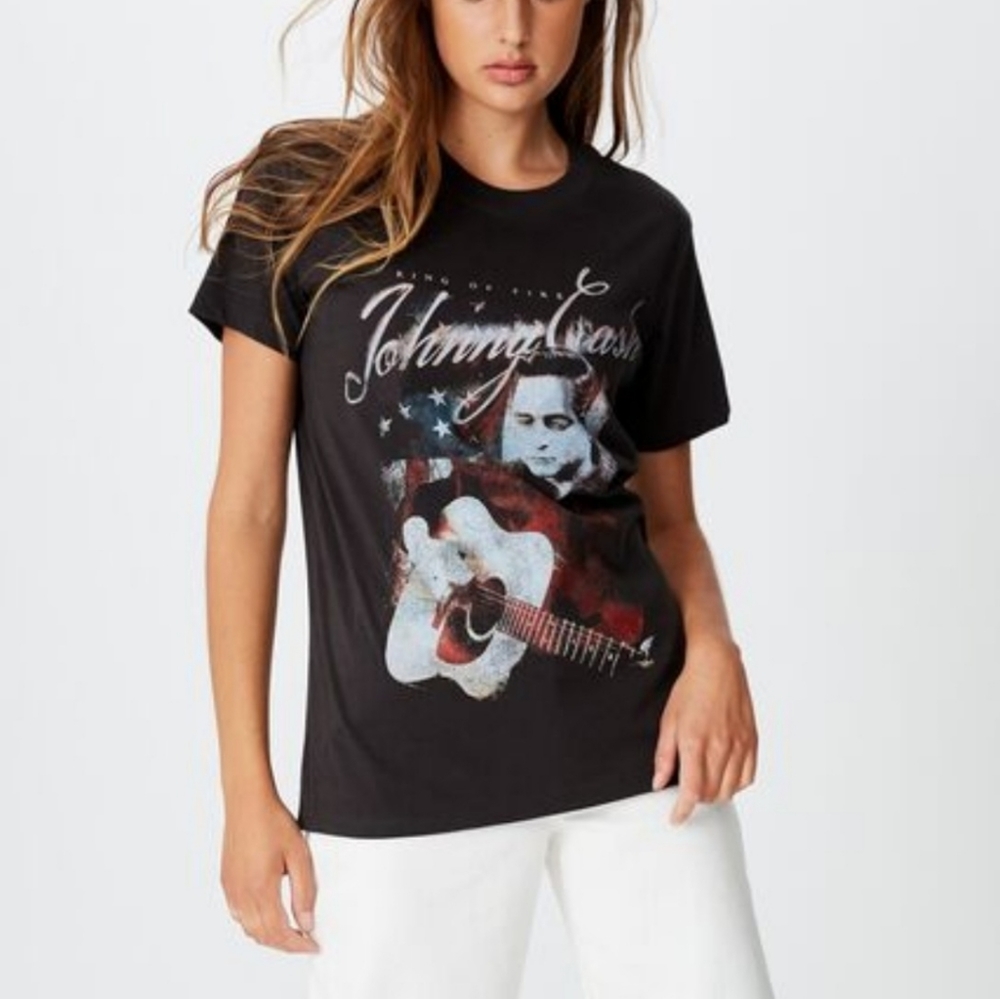 Johnny Cash Graffic BandTee